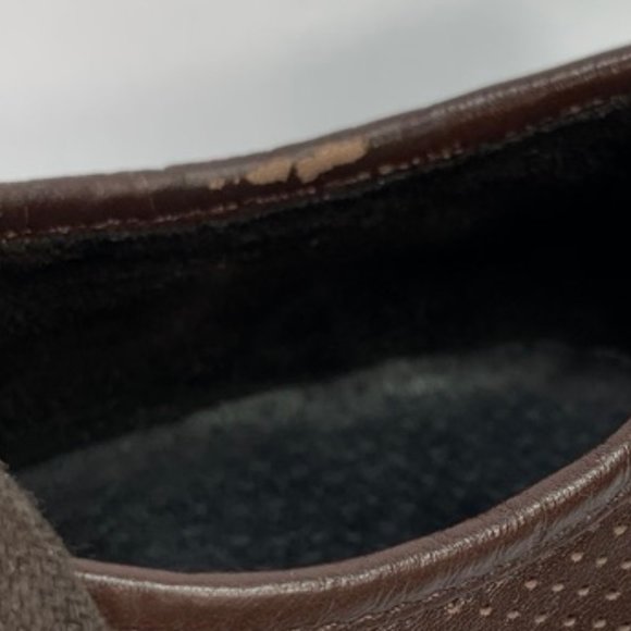 Kenneth Cole "Right On Cue" brown sneakers, Sz 8.5 - Picture 7 of 11